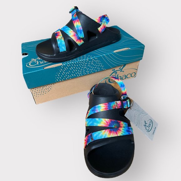 Chaco Kid's 5M Chillos Sport Tie-Dye Sandal - Picture 3 of 5